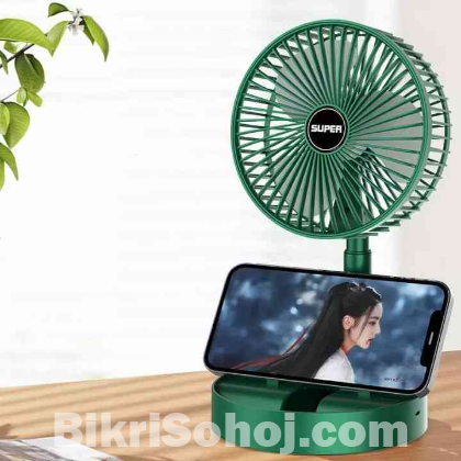 Rechargeable Electric Fan Mini Foldable Telescopic